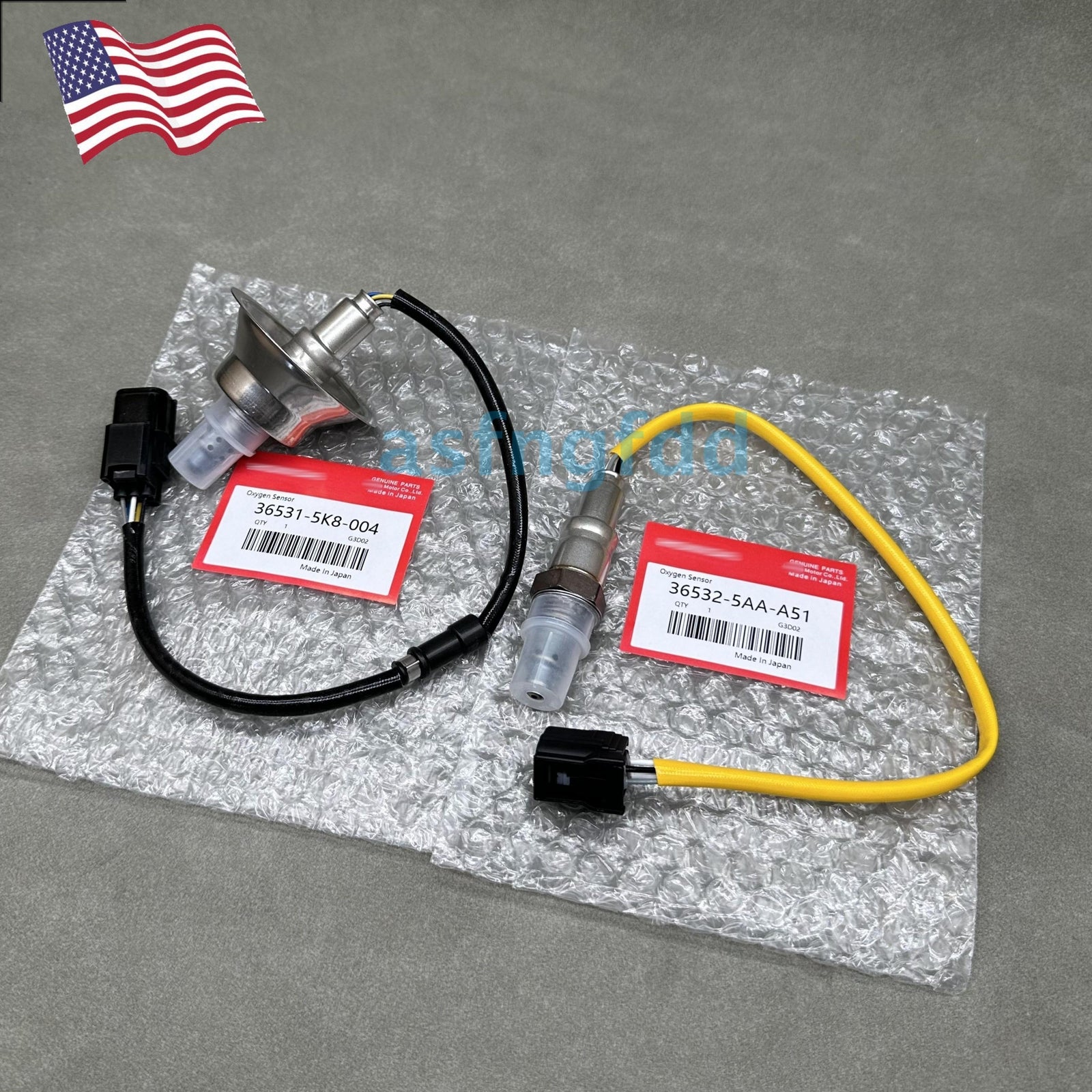 new front O2 oxygen sensor 670009075, compatible with 2014-2018 MASERATRI for LEVANTE 3.0.