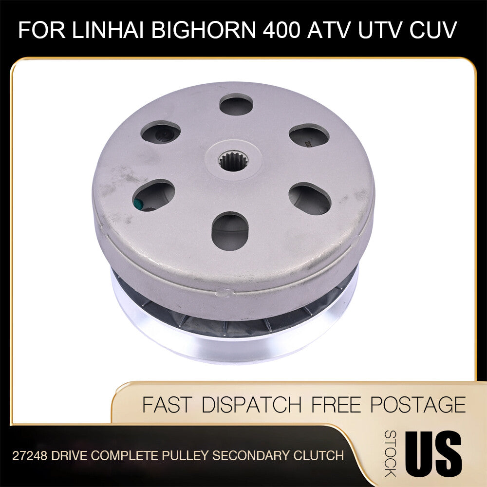 For Linhai Bighorn 400 ATV UTV Drive Complete Pulley Secondary Clutch 27248