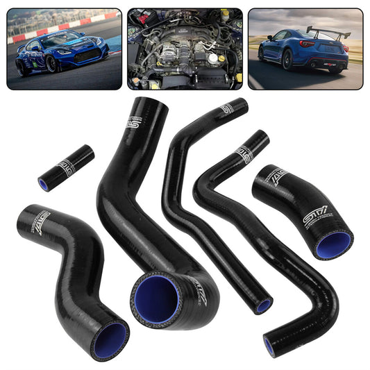 Radiator Coolant Heater Silicone Hose for Subaru BRZ for Scion -S for Toyota GT86 13+