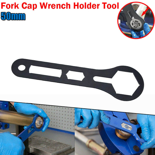 Motorcycle 50mm front fork cap wrench holder tool suitable for Husqvarna 125 250 300 350