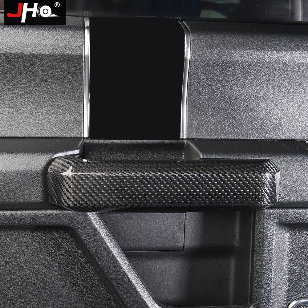 Real Carbon Fiber Interior Inside Door Handle Cover for Ford F150 /LTD