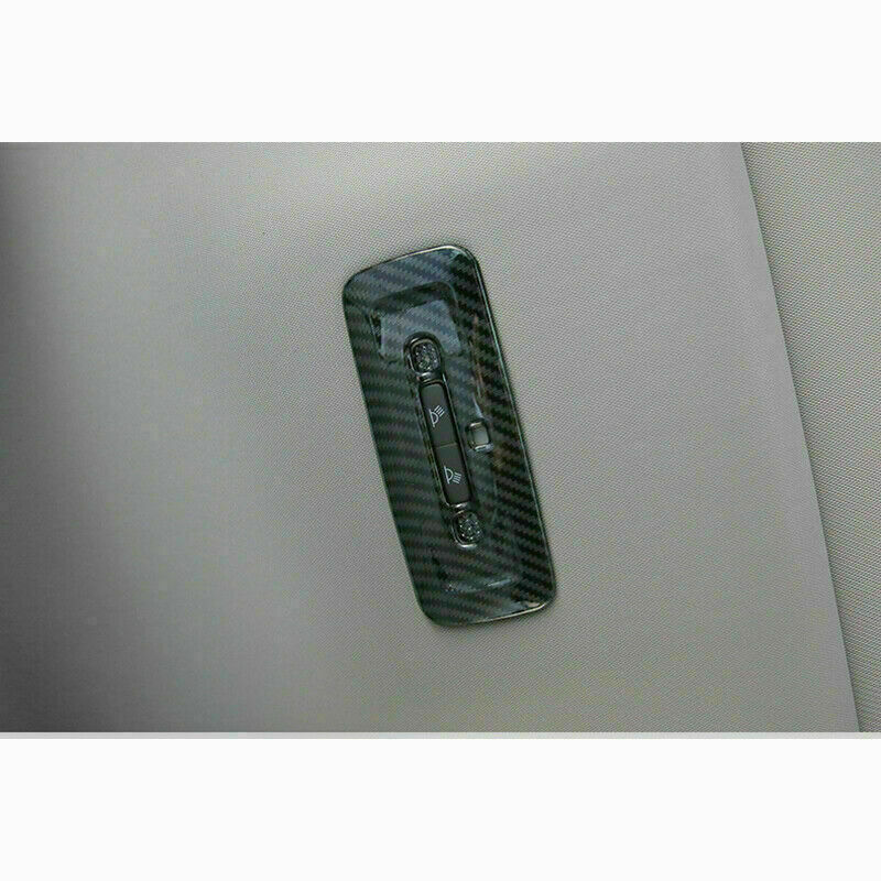 Carbon Fiber Color Rear Reading Light Lamp Cover Trim for Toyota for Camry 2018-2023