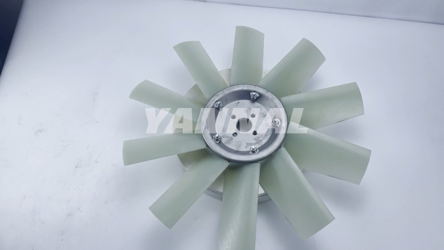 The all-new V3300 fan is suitable for Kubota diesel engines.