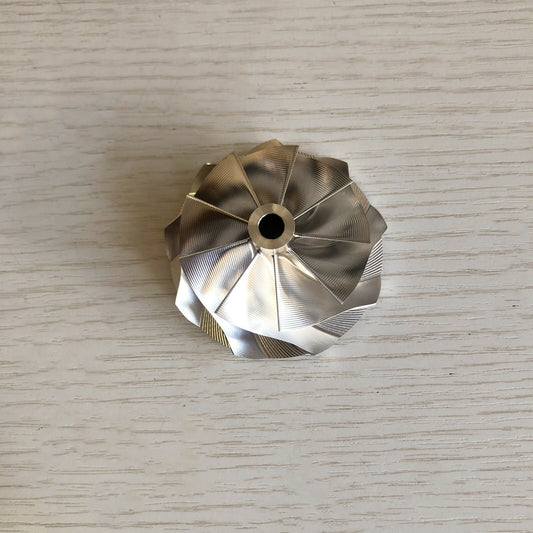 G25-550 48.35/60.00 mm 9+0 insert spot milling machine for turbine blank compressor wheel