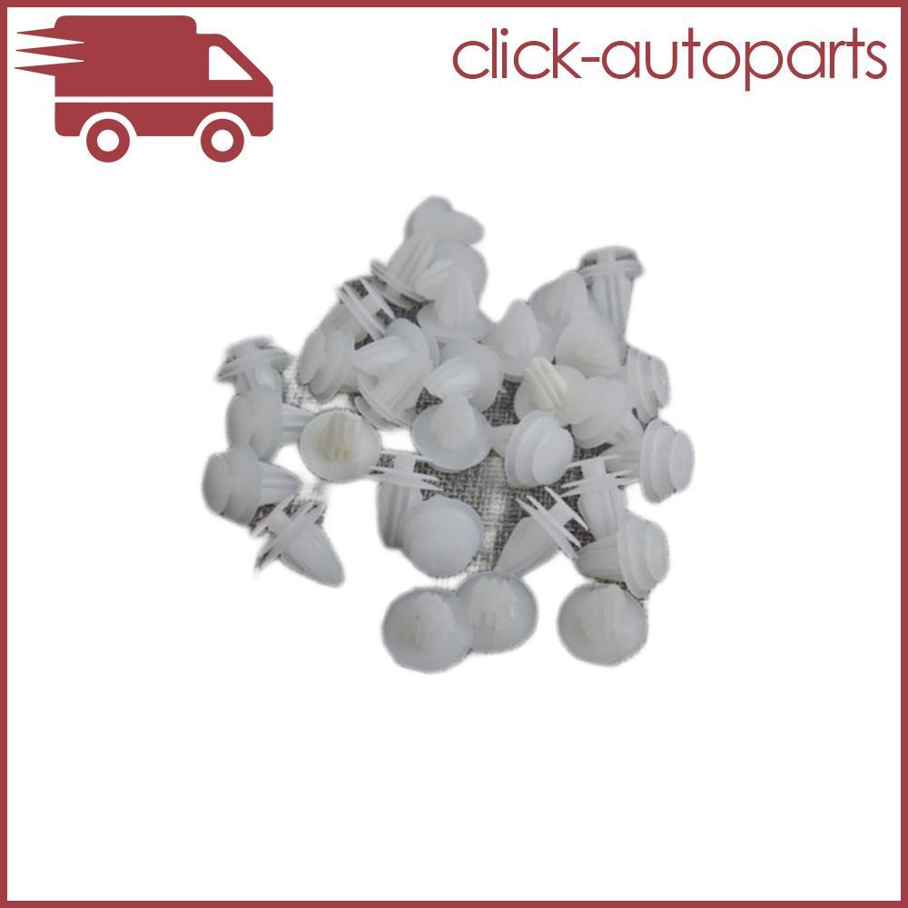 50x for Lexus Nylon Trim Rivet Fastener Retainer Clips Fit for Toyota 90467-10161