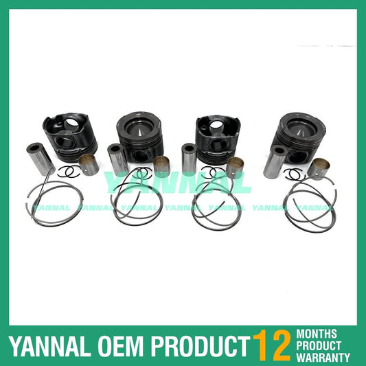 for Toyota 1GD engine parts - piston with rings