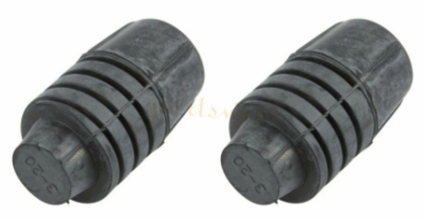 2-Piece Hooded Rubber Adjuster Bumper Pads for Civic , CRV, CRZ, Insight Fit ILX74144SR3