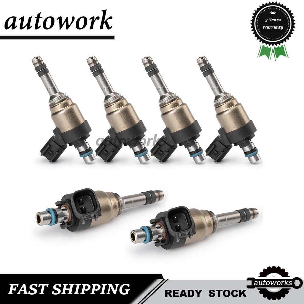 6PCS Fuel Injector for Hyundai for Kia for Genesis 3.8L Sorento 2014-2018 35310-3C560