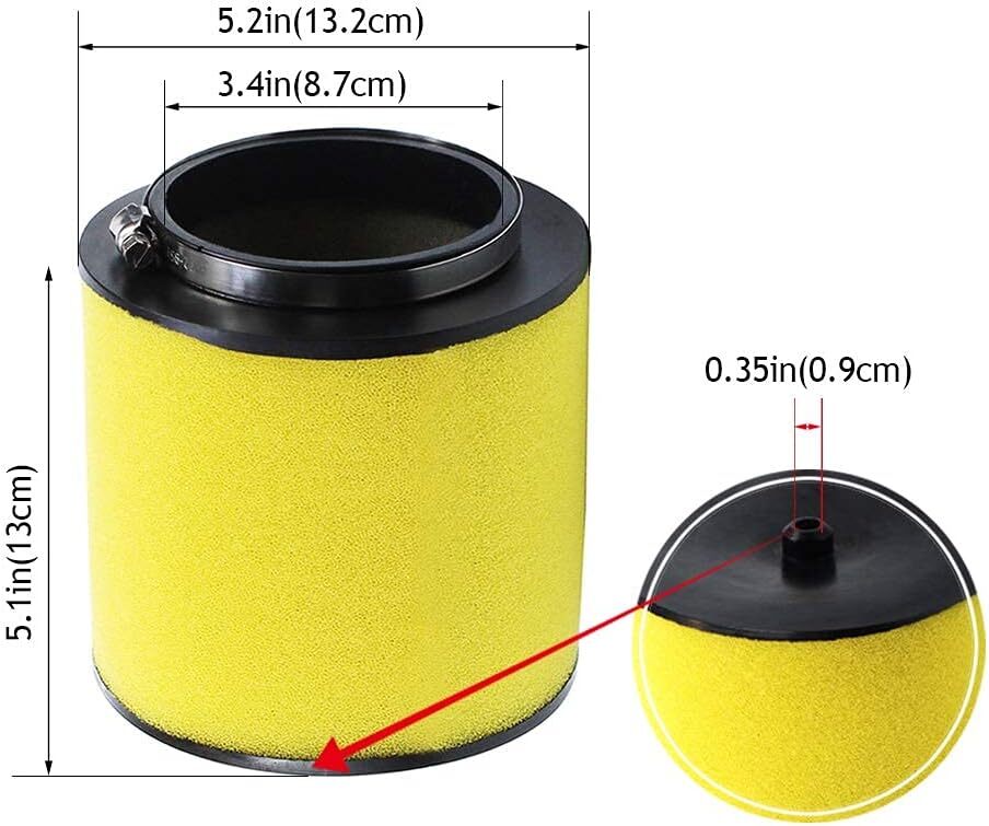 Air Filter for Honda Foreman 500 Rincon 500 650 675cc 680 4x4 TRX680FA 06-13