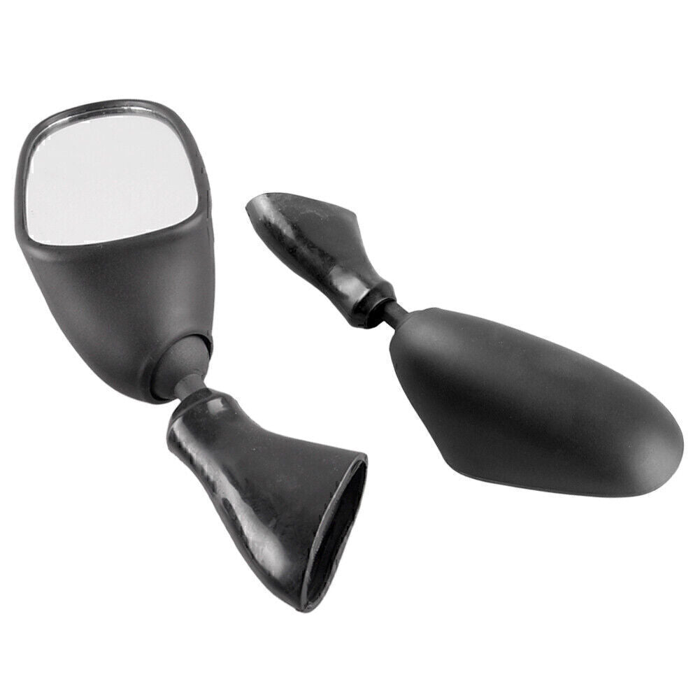 Motorbike Side Rearview Mirrors Fits for Suzuki Katana GSX600F/GSX750F 1998-02 Black