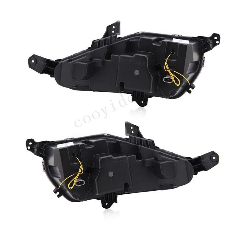 LED DRL front daytime running lights and fog lights for 2022 for Kia Cerato K3