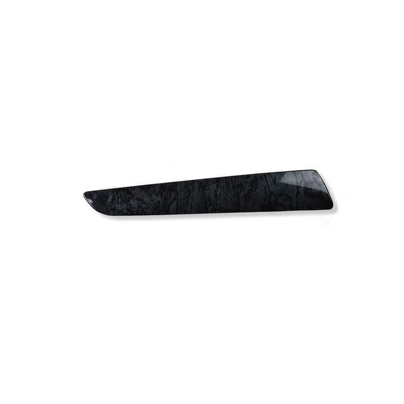 1P Middle Console Dashboard Strip Trim Fit for Audi Q3 2015-18 Black Wood Grain