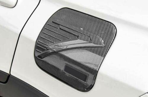 1X Carbon Fiber Fuel Tank Cap Oil Gas Cover Trim for Toyota for Corolla Cross 22-24