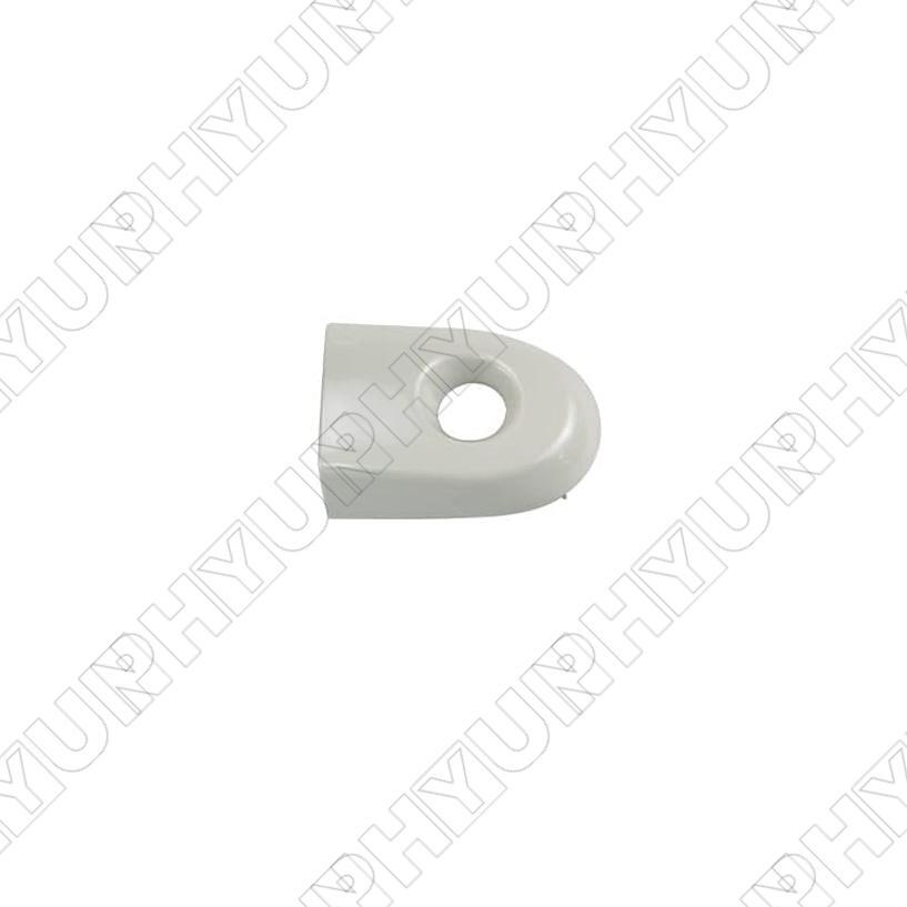 For 07-12 for Nissan Versa LH Front Driver Outside Door Handle Bezel Cover w/Keyhole