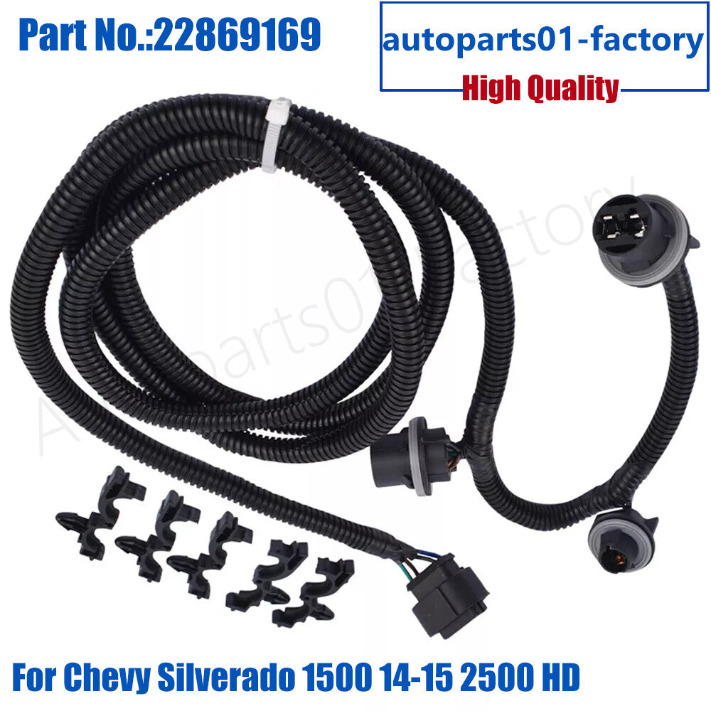 22869169 Right Tail Light Wiring Harness for Chevy Silverado 1500 14-15 2500 HD