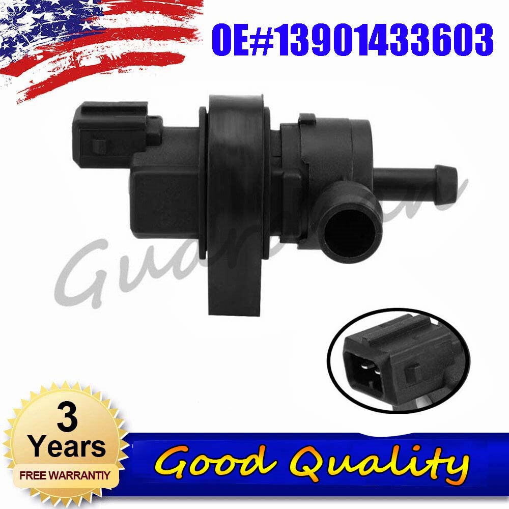 Fuel Tank Vapor Canister Purge Solenoid Breather Vent Valve for BMW 13901433603