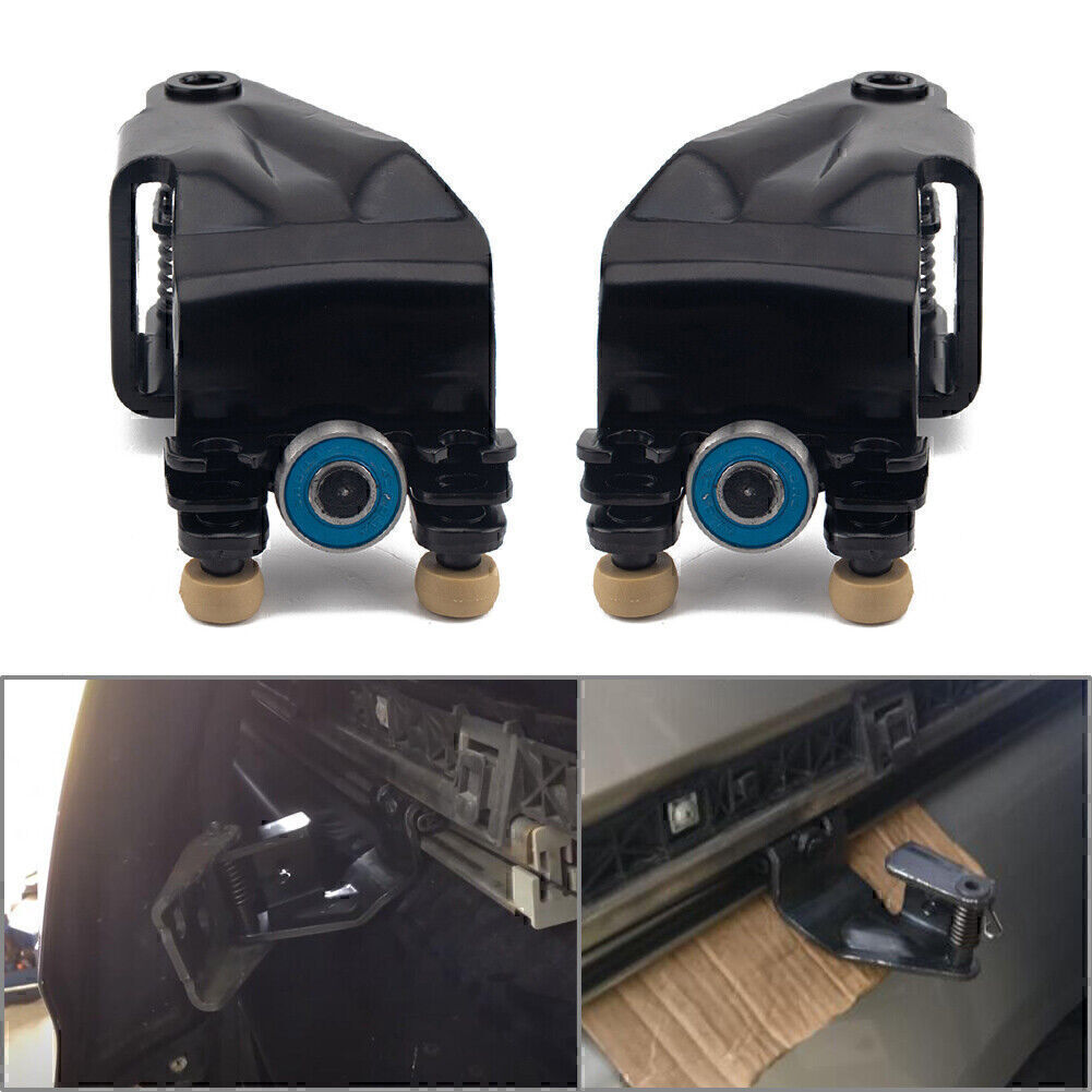 Pair Center Mount Sliding Door Rollers for Honda Odyssey 2005-2010 06 Auto Black