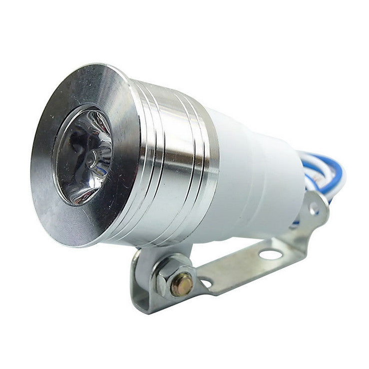 Motorcycle Signal Headlight Flash Lamp Strobe White LED Small Spotlights Light