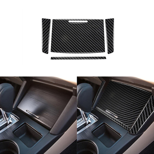 Carbon Fiber Cigarette Lighter Panel Trim for Subaru Outback Legacy 2015-2017