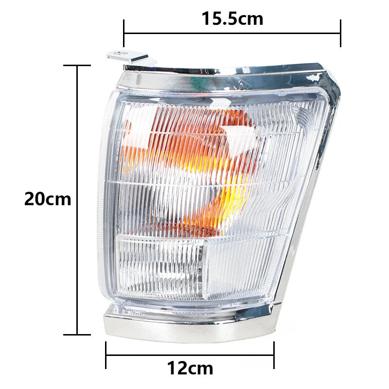 2X Wide Corner Light Side Marker Turn Signal Lamp for Toyota Hilux 1997-2001