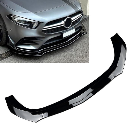 Front Bumper Lip Spoiler Body Kit for Benz A-Class W177 2019-2022