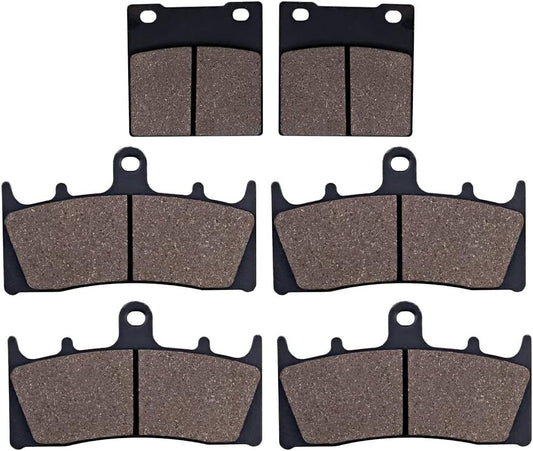 Motorcycle Front Rear Brake Pads for Suzuki GSX1300R Hayabusa 1300 1999-2007