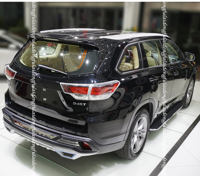 for Toyota Highlander 14+ Factory style Baggage Luggage Roof Rack Side Rails Bar