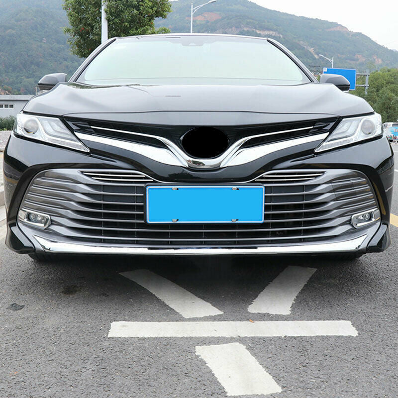 for Toyota for Camry XLE,LE,L 2018-2020 Chrome Front Grille Grill Strip Cover Trim