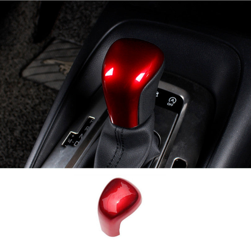 Suitable for Toyota for Corolla 2019-2024, Red Gear Shift Knife Cover Trim (1 piece)