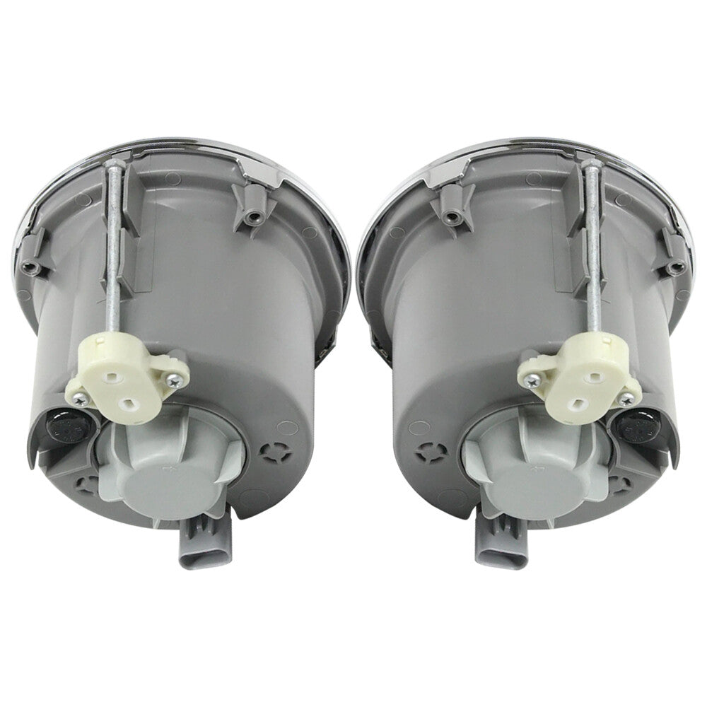 2x Front Bumper Fog Light Chrome Replacement For Santa Fe 2001-2006 Left+Right