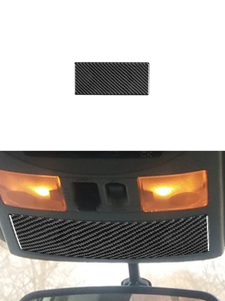 for Nissan Quest 2004-2006 Top Glasses Case Panel Trim Cover Decor Carbon Fiber