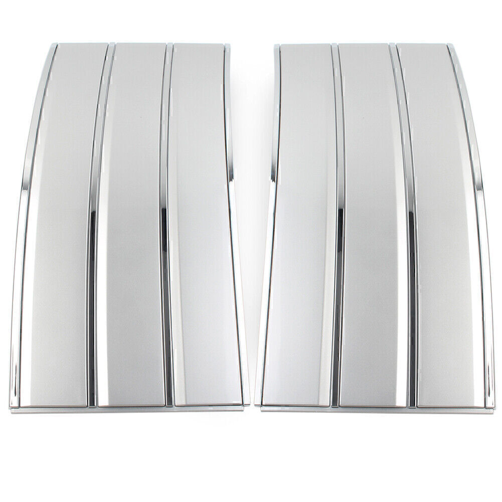 Side Mesh Vent Grille Fender Frame For 2013-2017 for Land Rover for Range Rover Silver