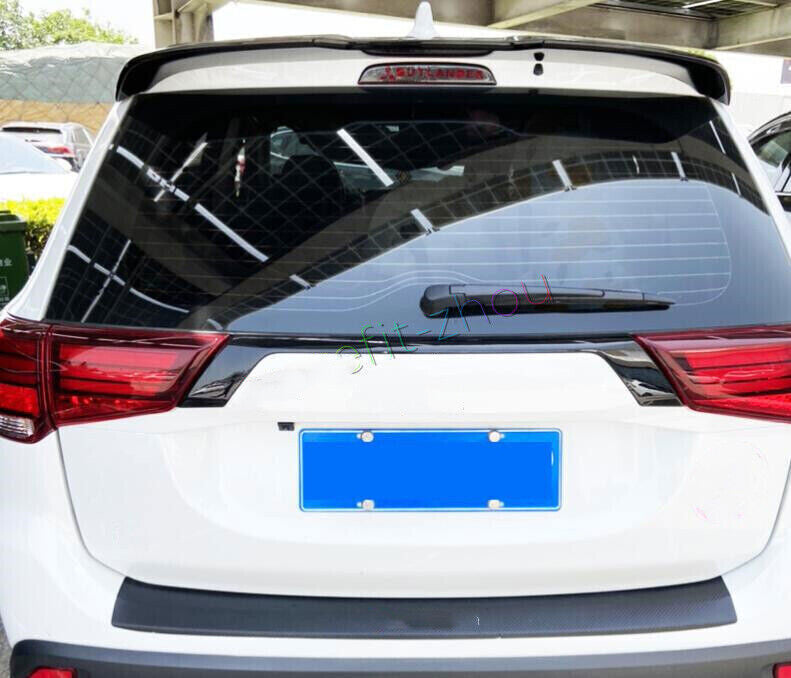 for Mitsubishi Outlander 2016-2020 Black Rear Trunk Tail Door Cover Trim Replace