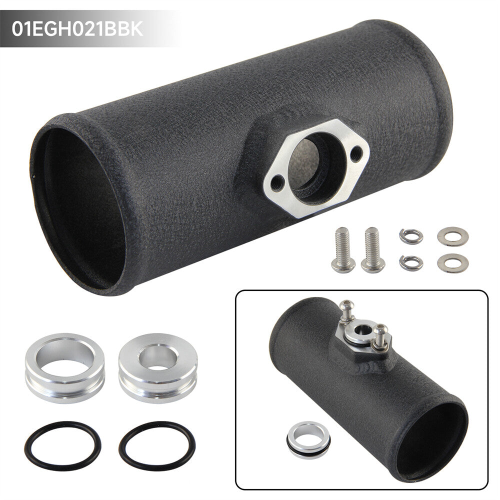 2.5 Flange Adapter for VW for Jetta for Golf Beetle A4 MK4 1.8T Map Sensor Flange Black