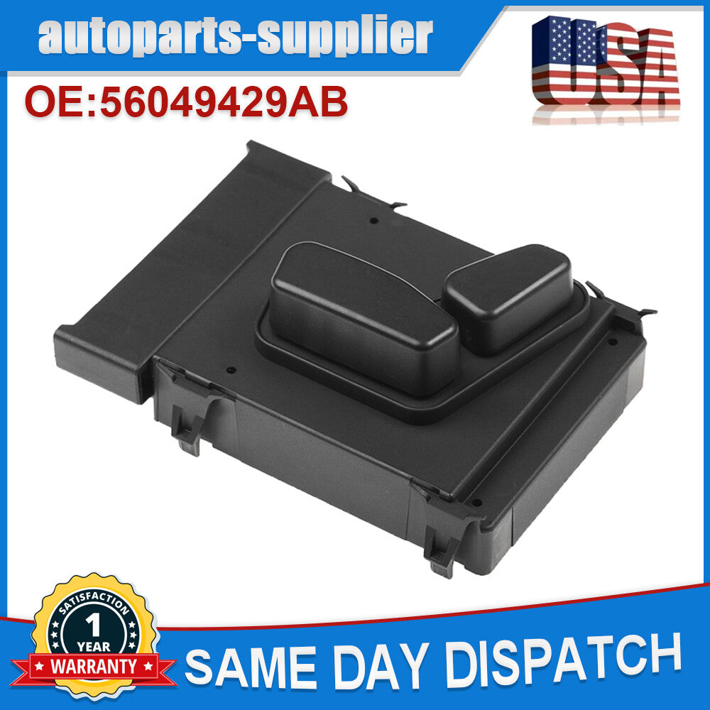 Power for seat control switch driver side 5604929AB for Jeep Grand Cherokee 05-16