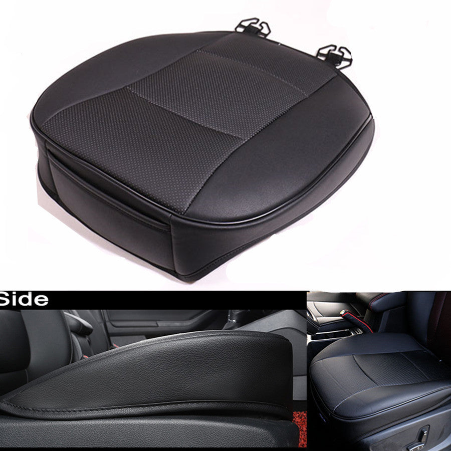 1Pcs PU Leather Car Front for Seat Protector Pad Protector Cushion Black Chair Cover