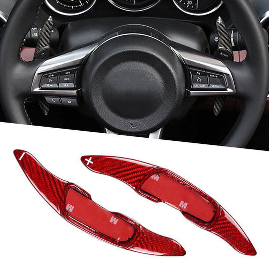 Steering Wheel Shift Shifter Paddle Extension Trim for Mazda 3 6 CX-3 CX-5 Auto