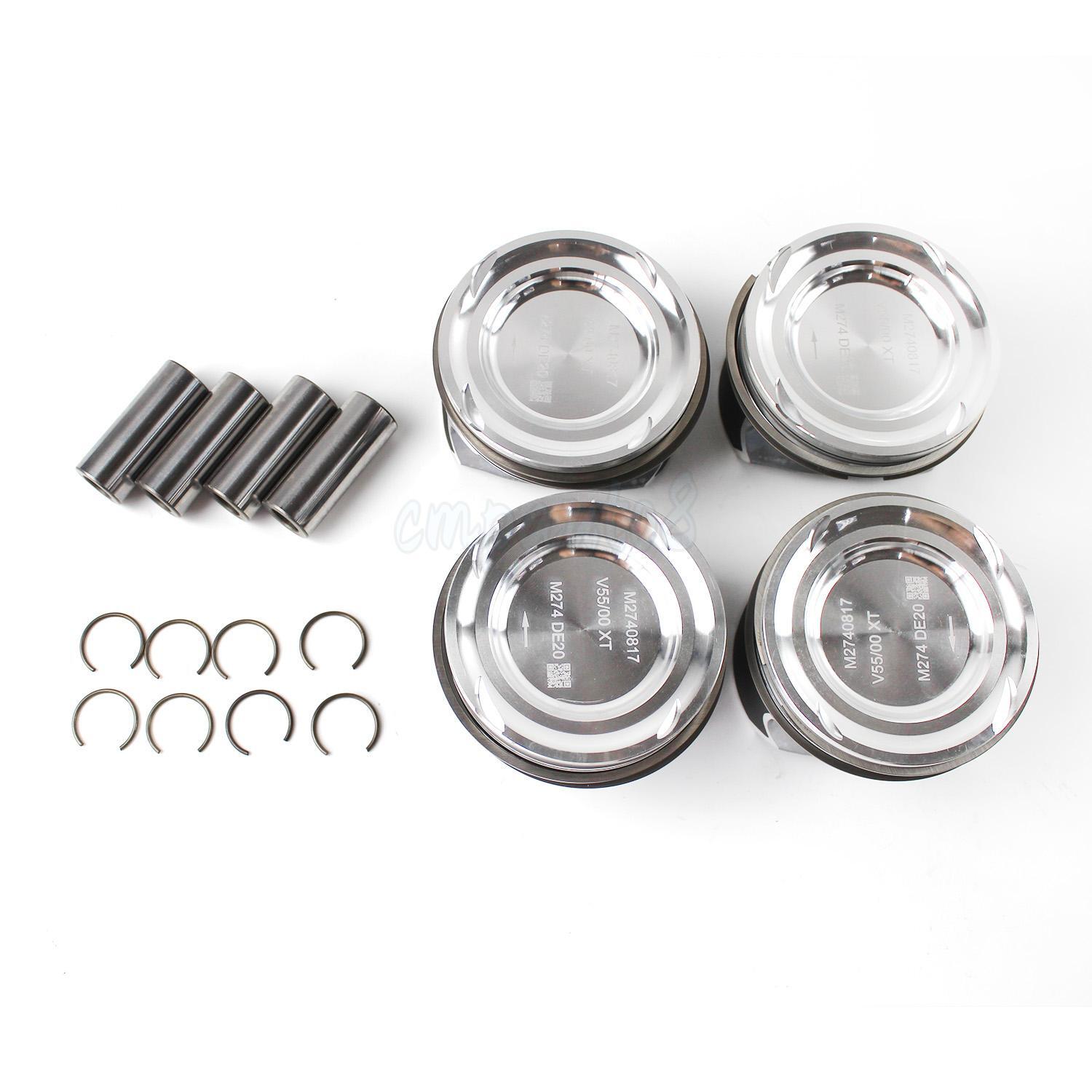 Piston  Rings  Conrod Kit for Mercedes-Benz C250 C300 W205 2.0T M274 E200 8PCS
