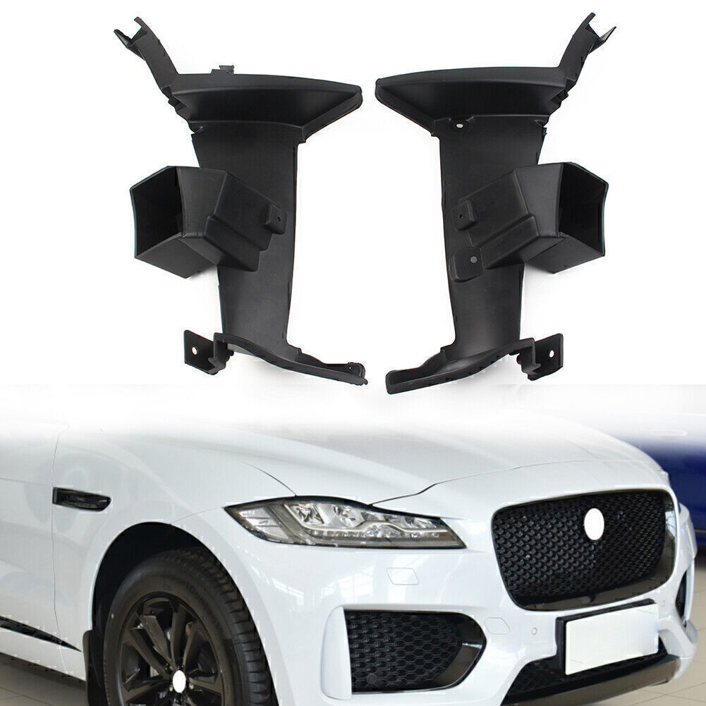 for Jaguar F-Pace R-Sport Sport S Sport 17-2020 2x Front Bumper Mount Bracket