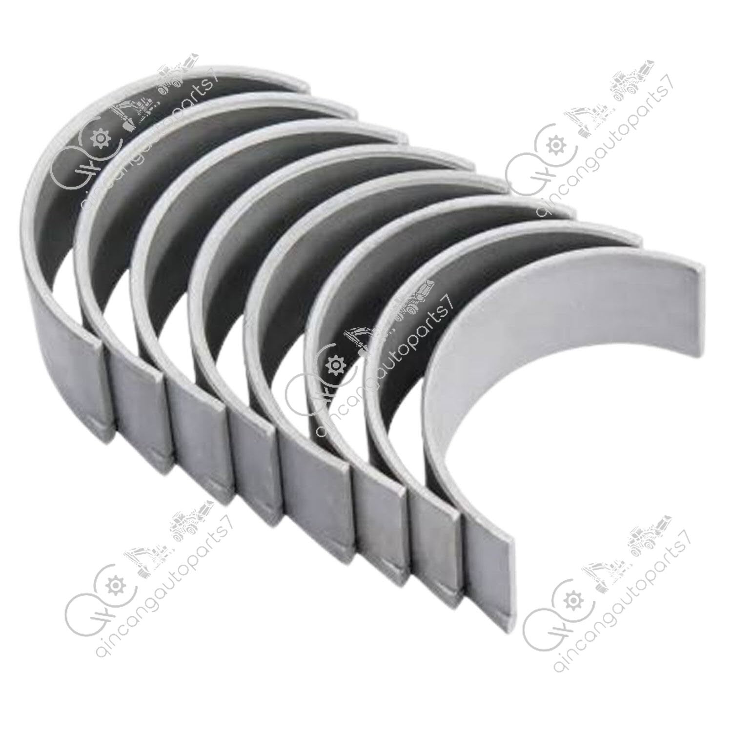 for Hyundai Excavator Con Rod Bearing 4 Pairs 1Set YM129900-23601 YM129900-23611