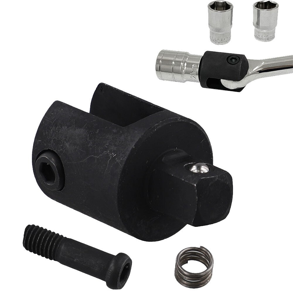 Premium Chrome Vanadium Steel Replacement Knuckle Breaker Bar Head 1/2 Drive