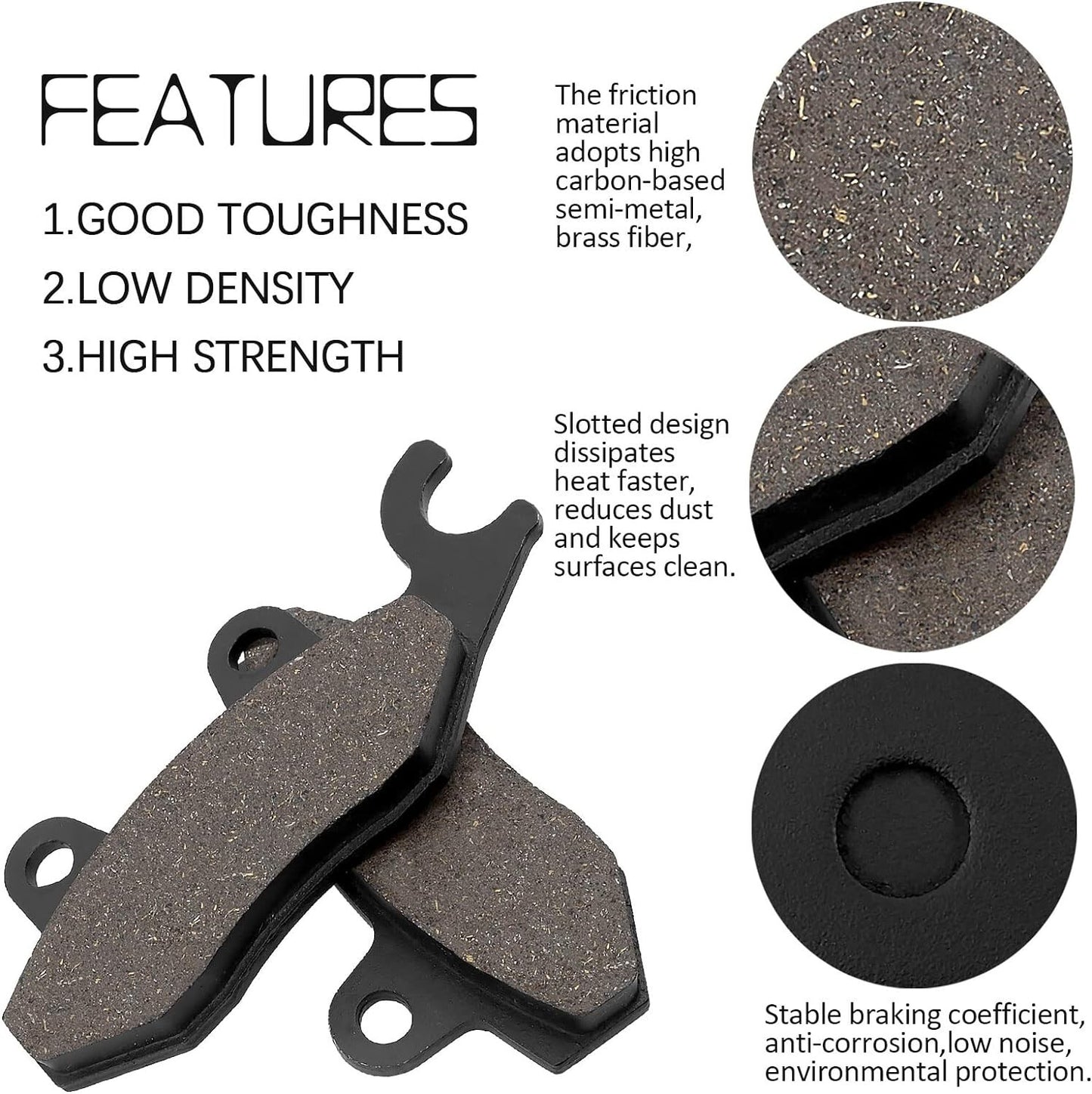 Brake Pads for Burgman Skyware 400 2012 2013 2014 2015 2016SUZUKI AN400 AN 400