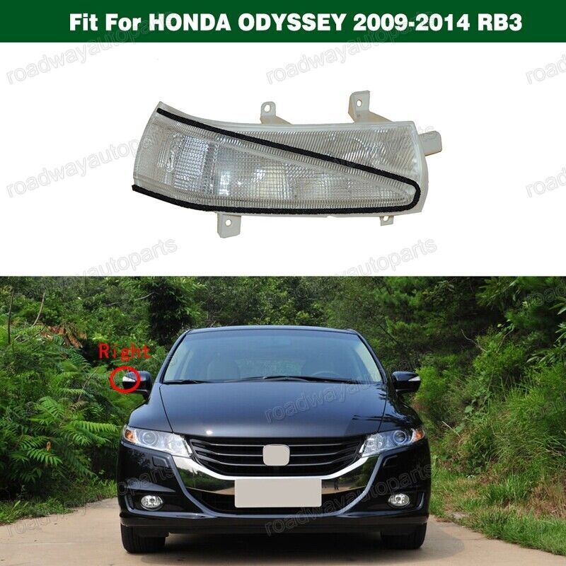 Right LED Side Mirror Light Turn Signal Lamp Fit for HONDA ODYSSEY 2009-2014 RB3