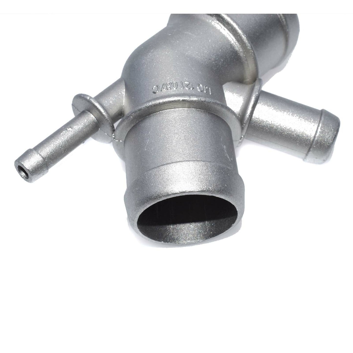Aluminum coolant hose connector 1J0121087C suitable for Volkswagen for Golf,for Jetta,for Audi A3 seats, for Skoda