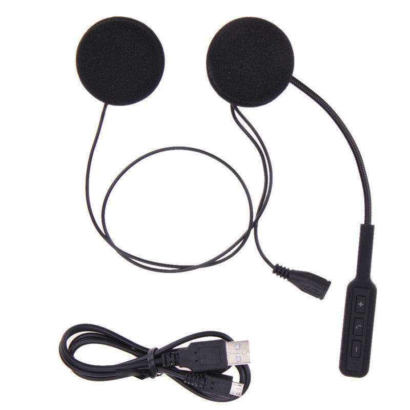 Wireless Bluetooth Headphone Headset Helmet Riding Mike HandFree Speaker MP3