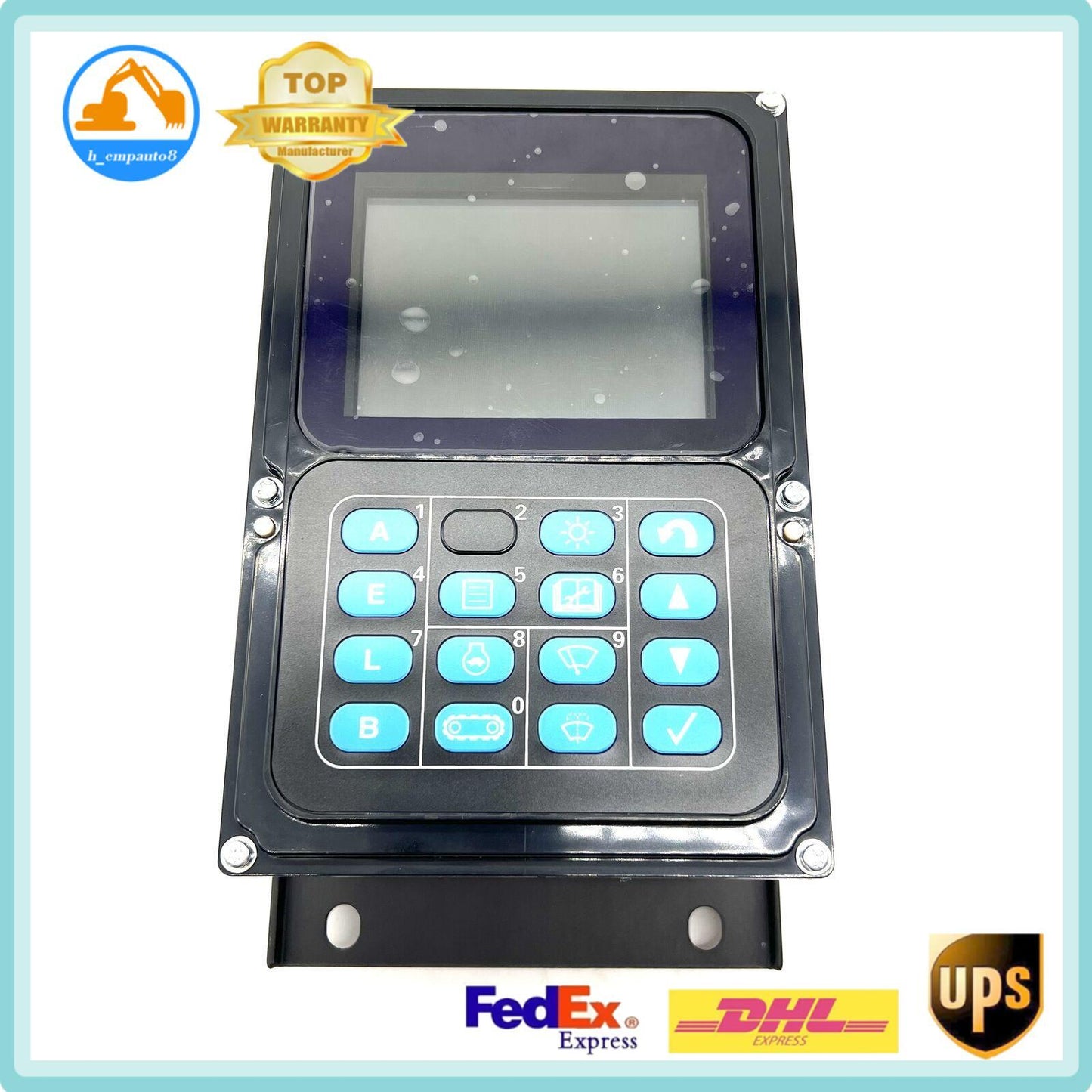 Monitor 7835-12-1009 for Komatsu PC200-7 PC210-7 PC300-7 Excavator DHL UPS