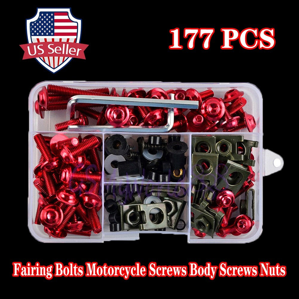 Complete Fairing Bolt Kit Body Screws Fit for Yamaha YZF R6 R1 R6S YZF600R FZ6/R