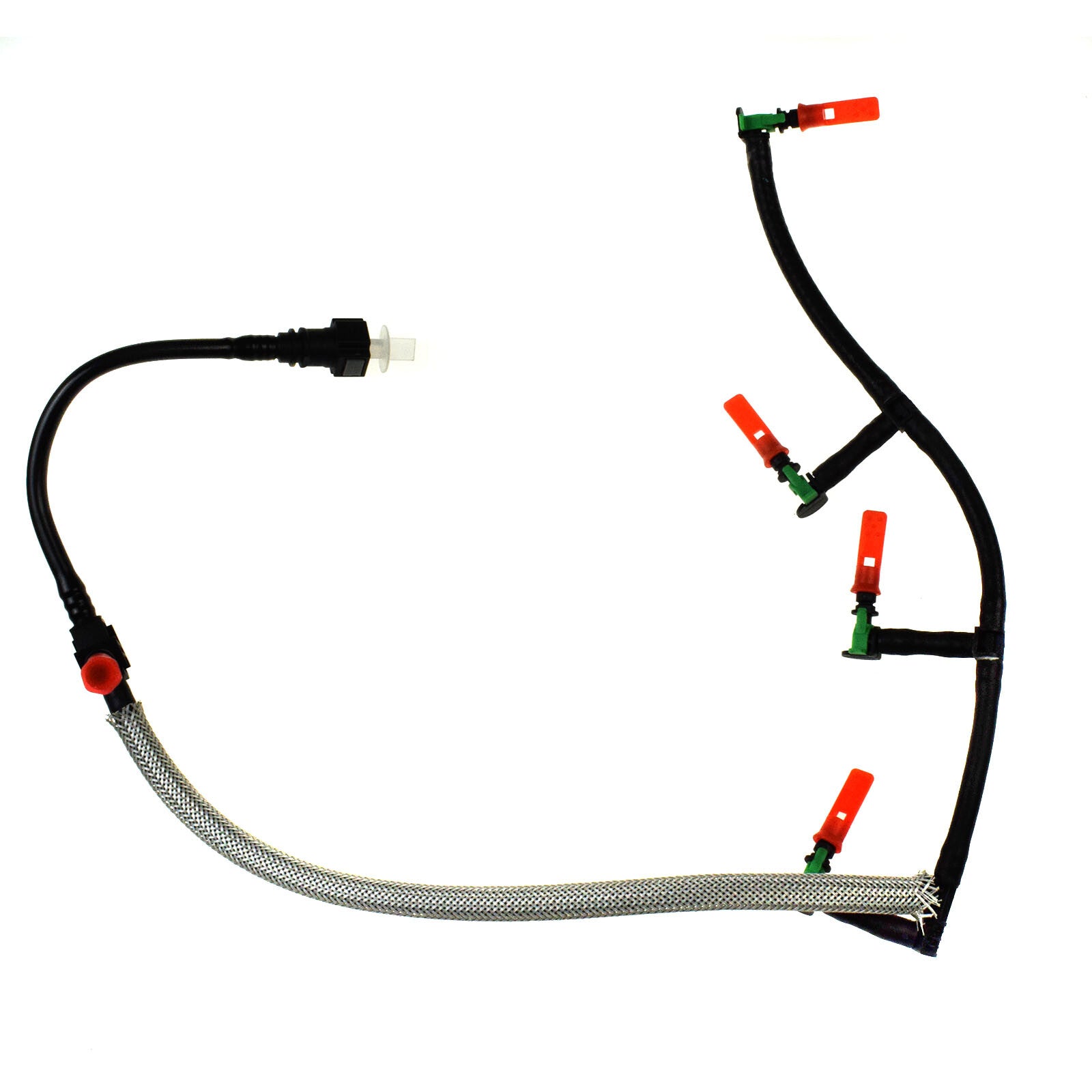 Diesel injector and diesel fuel line BK2Q9K022AF suitable for Ford Transit for Citroen and for Peugeot .