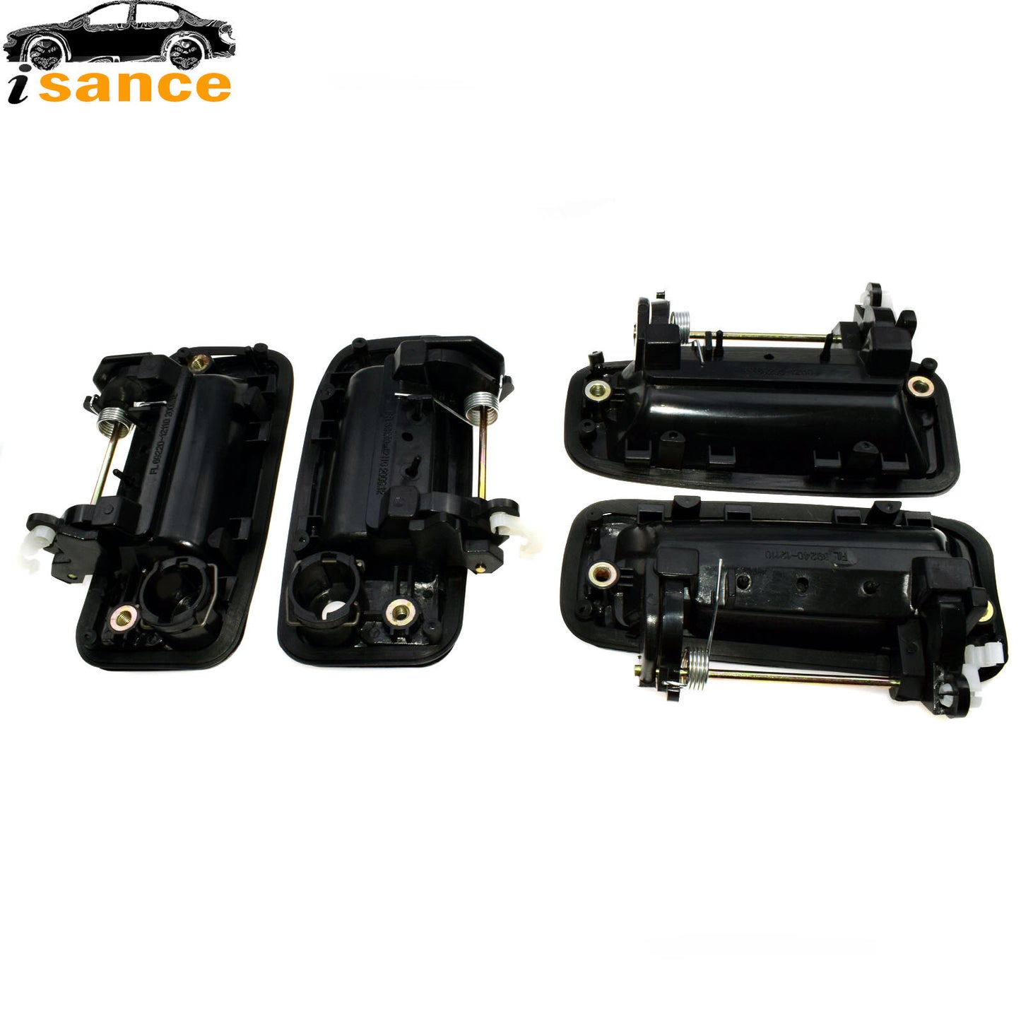 4-piece door handle set suitable for Toyota for Corolla 88-92 (front, rear, left, and right exteriors)