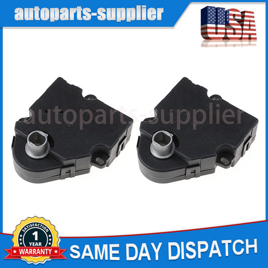 A pair of HVAC heater mixing door actuators 604-141 for Chevrolet for Saturn for Buick Enclave